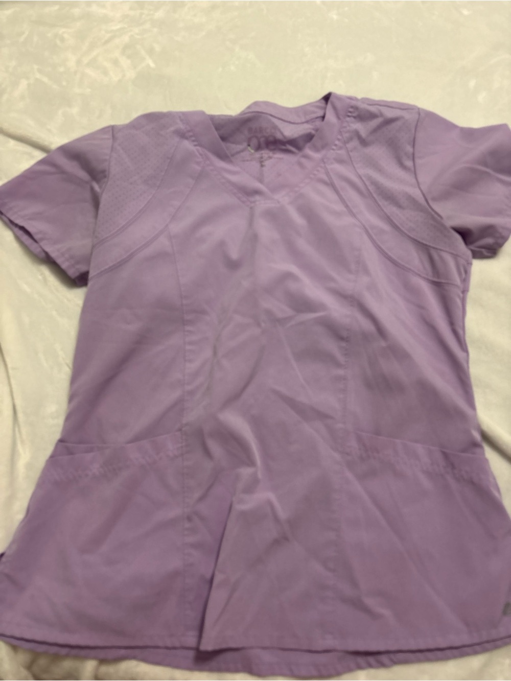Barco Uniforms Lavender V-Neck Medical Top